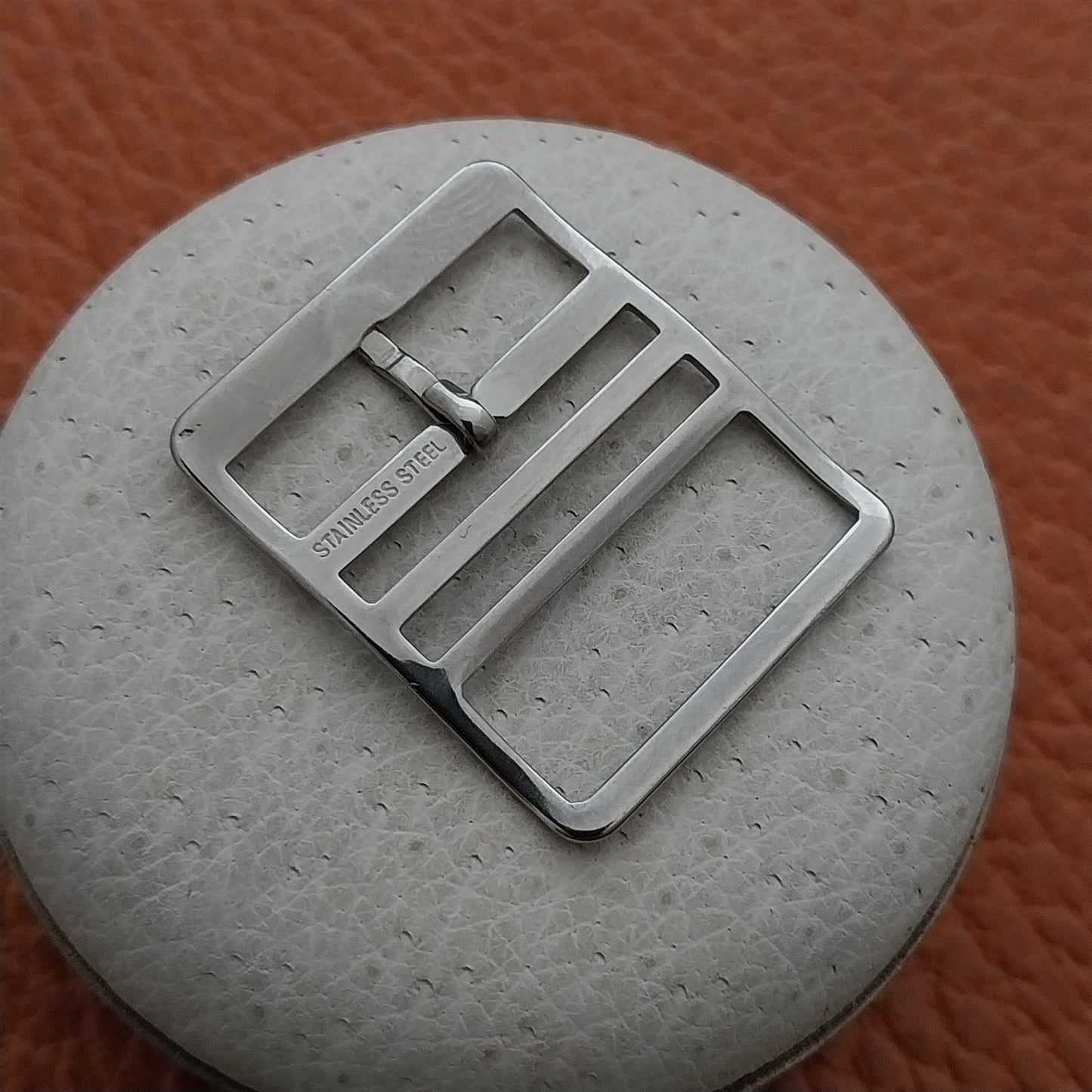 18mm Stainless Steel Buckle for Nylon Perlon Single Pass Watch Strap