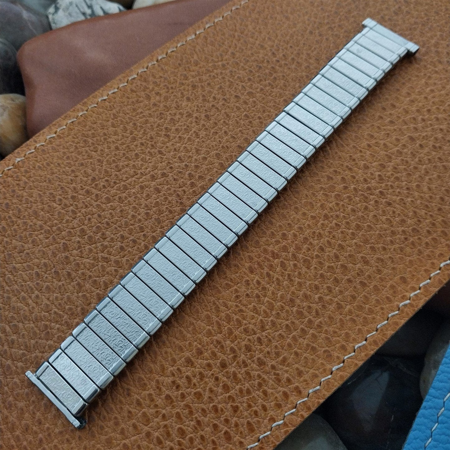 5/8" 18mm 19mm Stainless Steel Expansion Lenox Unused 1950s Vintage Watch Band