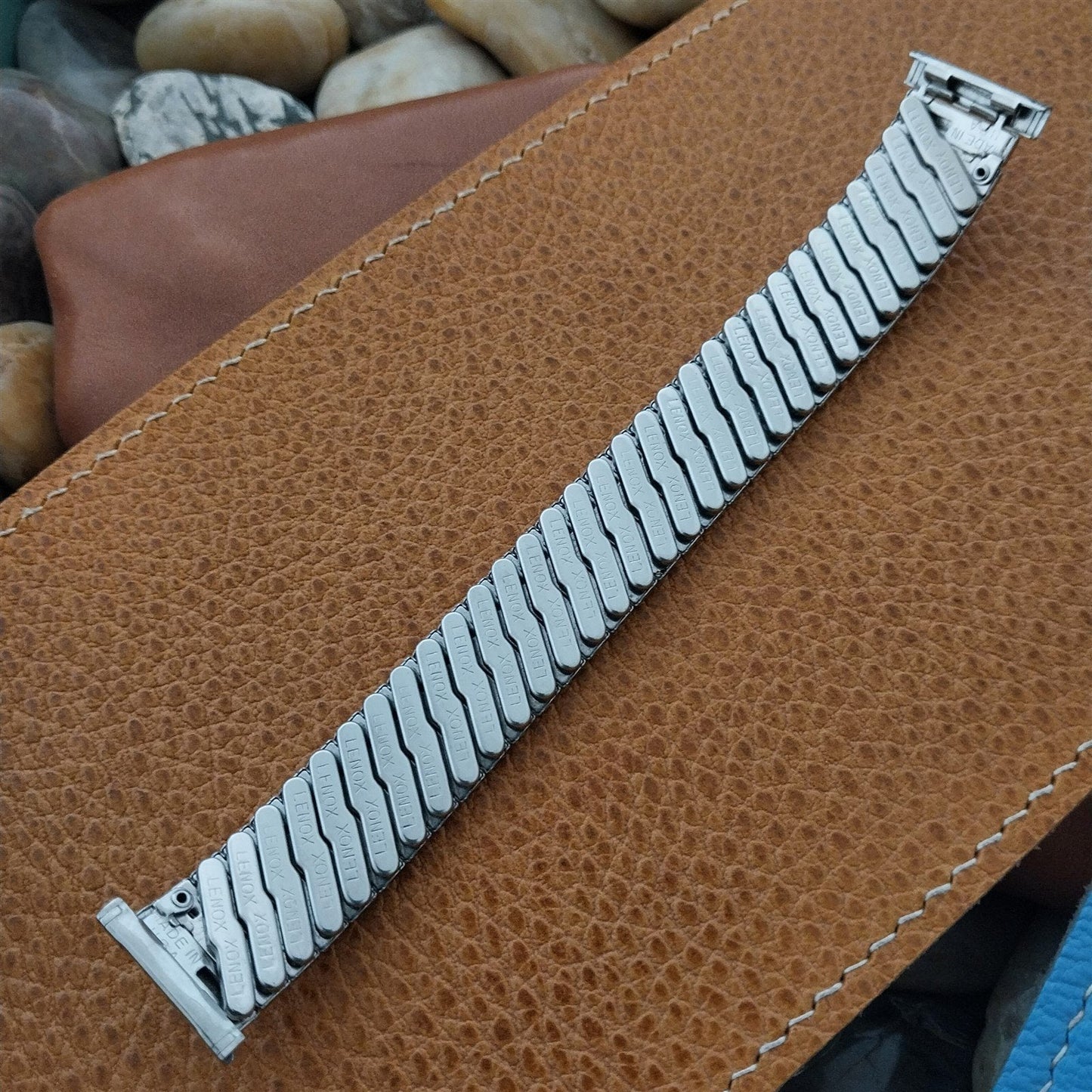5/8" 18mm 19mm Stainless Steel Expansion Lenox Unused 1950s Vintage Watch Band