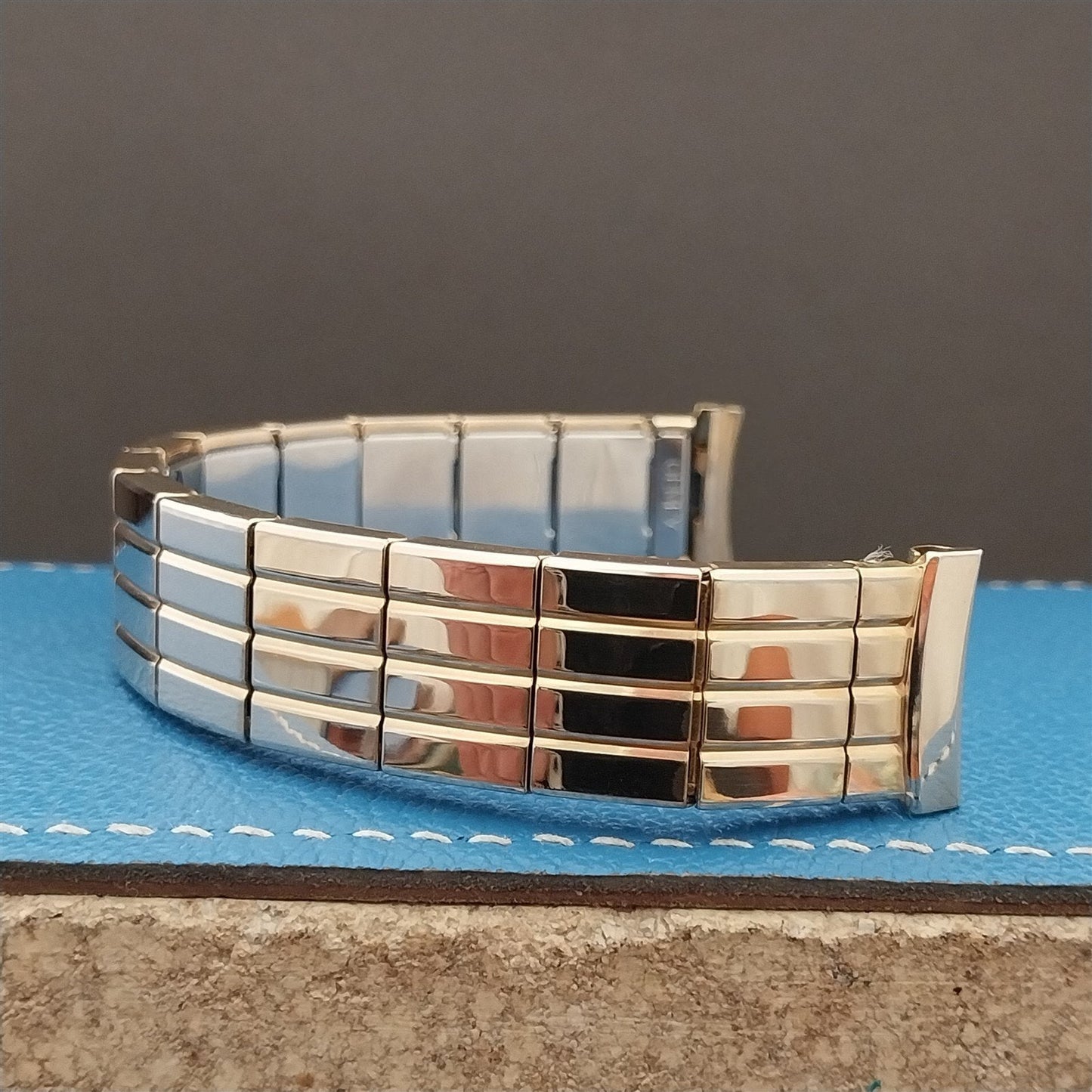 17mm 16mm 12k Gold-Filled Classic Expansion 1950s Gemex USA Vintage Watch Band