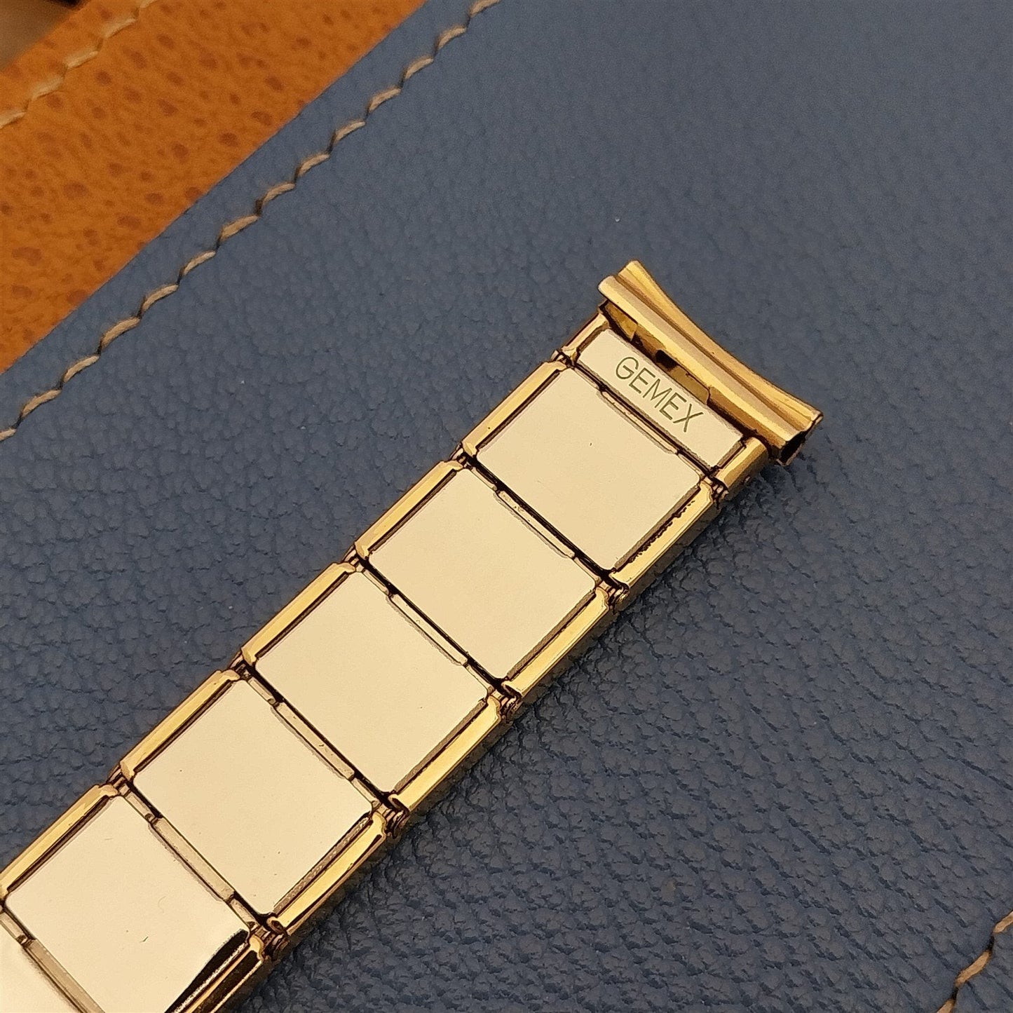 17mm 16mm 12k Gold-Filled Classic Expansion 1950s Gemex USA Vintage Watch Band