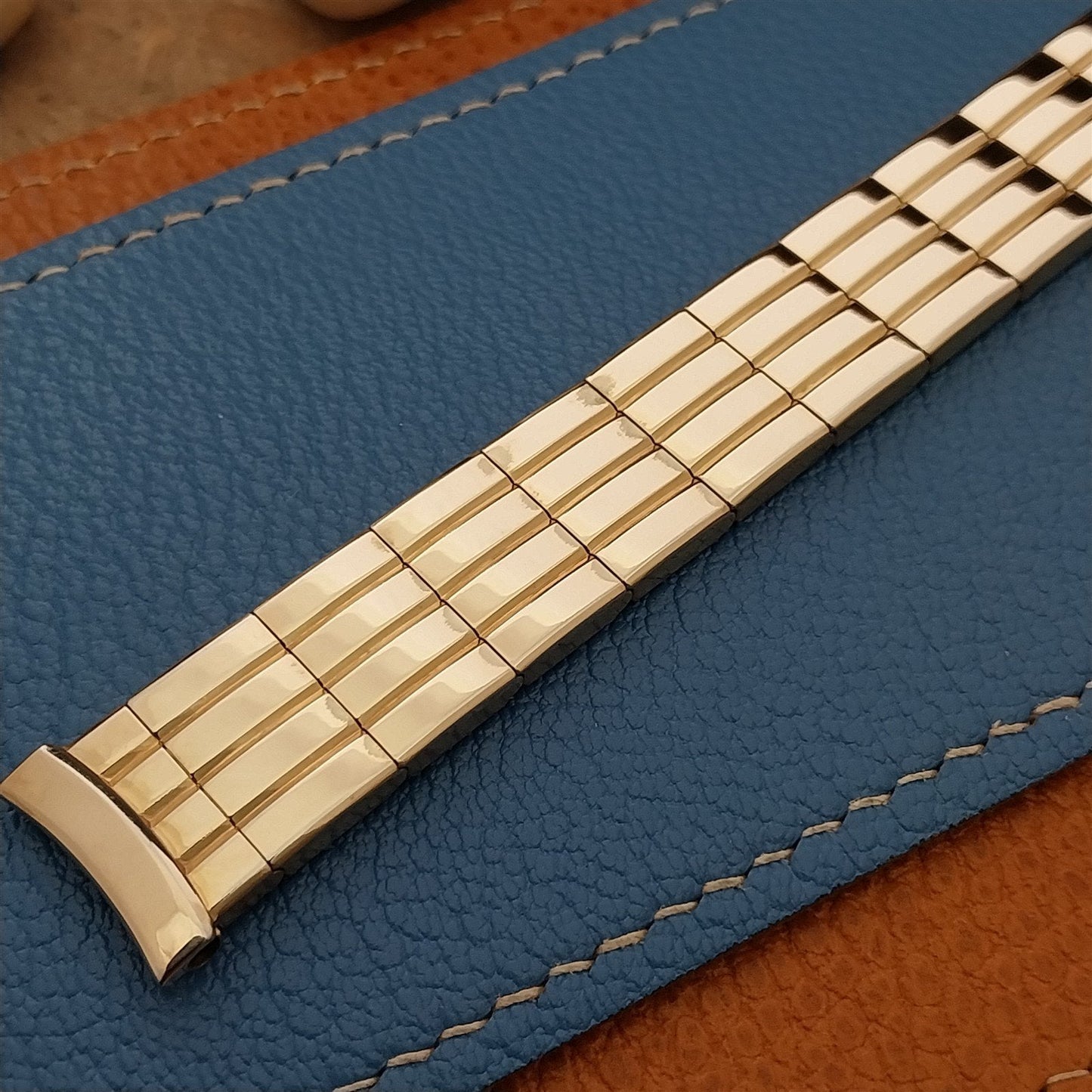 17mm 16mm 12k Gold-Filled Classic Expansion 1950s Gemex USA Vintage Watch Band