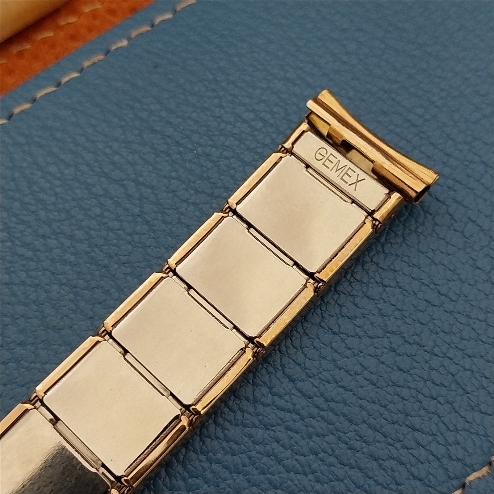 17mm 16mm 12k Gold-Filled Classic Expansion 1950s Gemex USA Vintage Watch Band