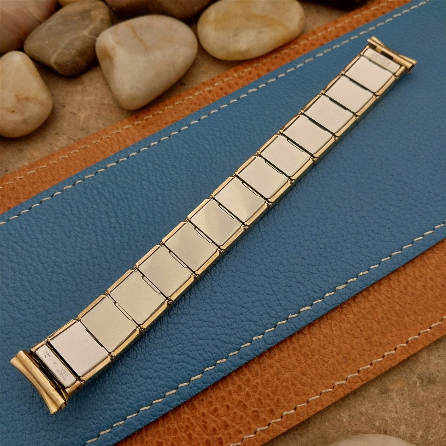 17mm 16mm 12k Gold-Filled Classic Expansion 1950s Gemex USA Vintage Watch Band