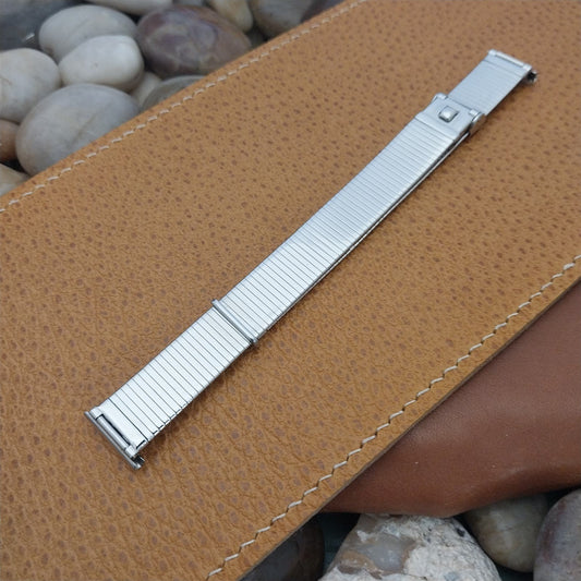 5/8"-9/16" Stainless Steel Forstner Komfit Unused Vintage Watch Band