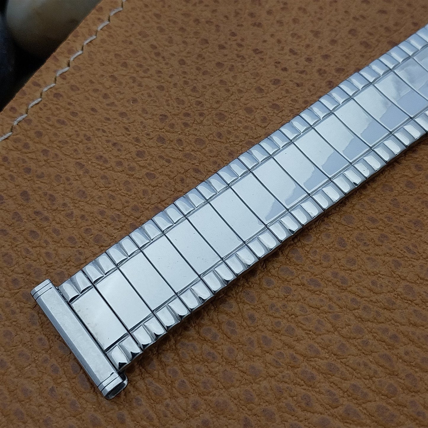 Uniflex USA Stainless Steel Expansion 1960s Vintage Watch Band 3/4" 11/16" 5/8"