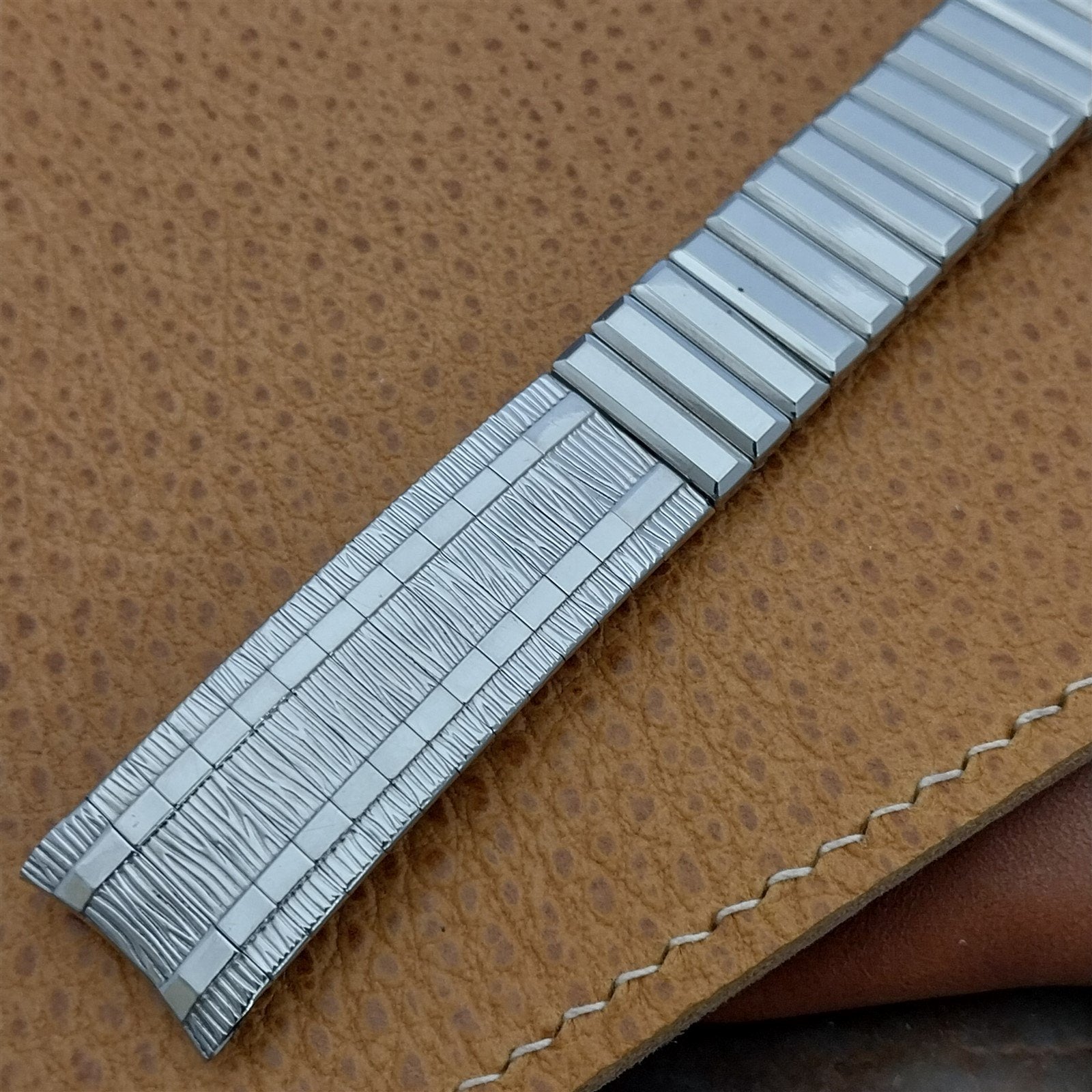 17.2mm Drema Stainless Steel Expansion Unused Classic 1960s Vintage Watch Band