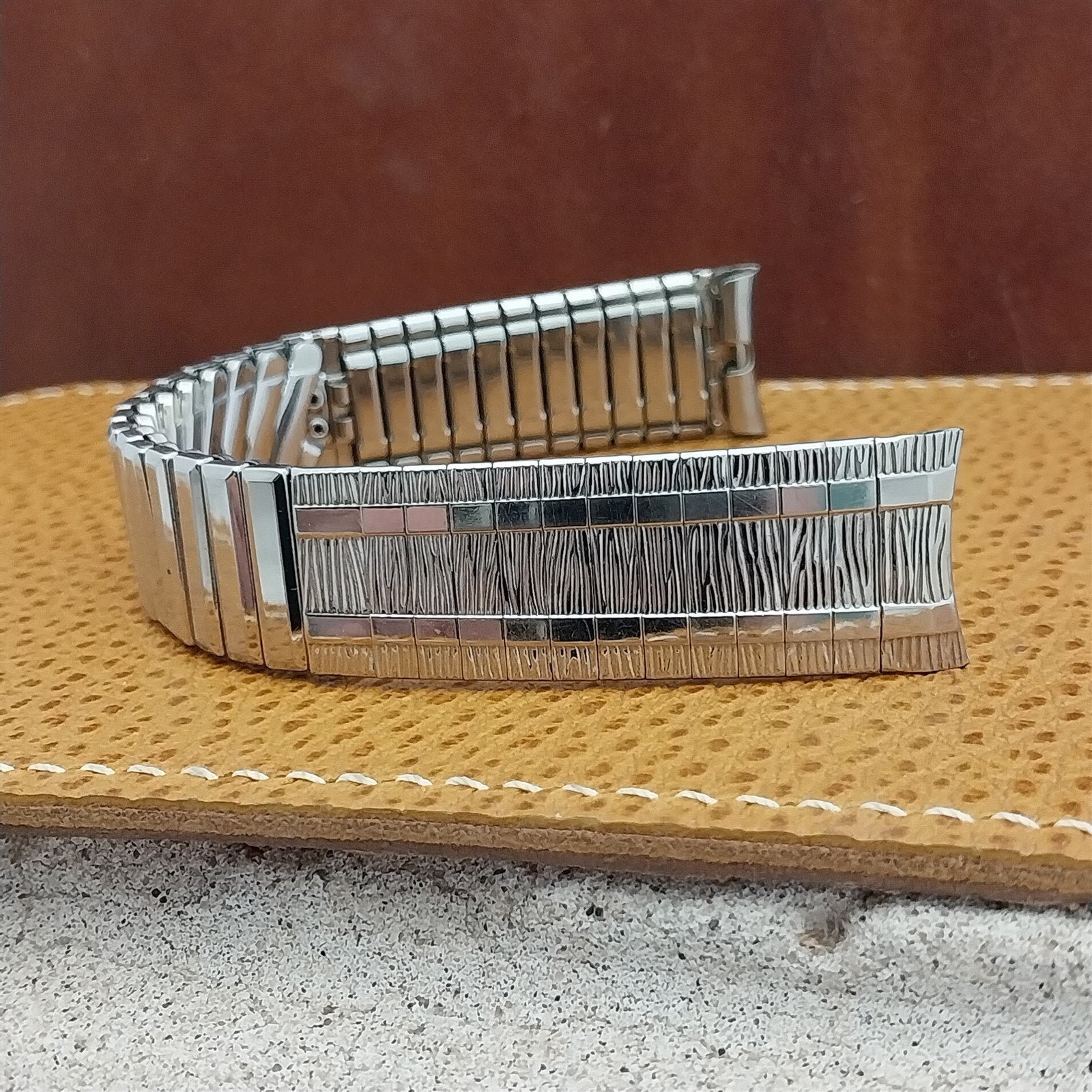 17.2mm Drema Stainless Steel Expansion Unused Classic 1960s Vintage Watch Band