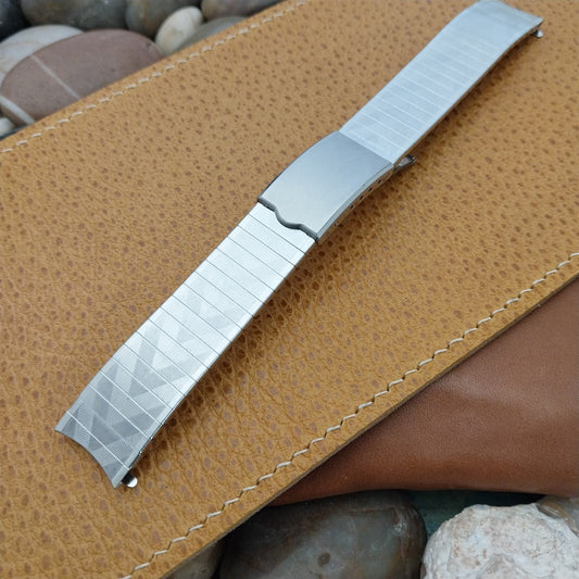 17.2mm 11/16" Stainless Steel Drema Unused nos Classic 1960s Vintage Watch Band