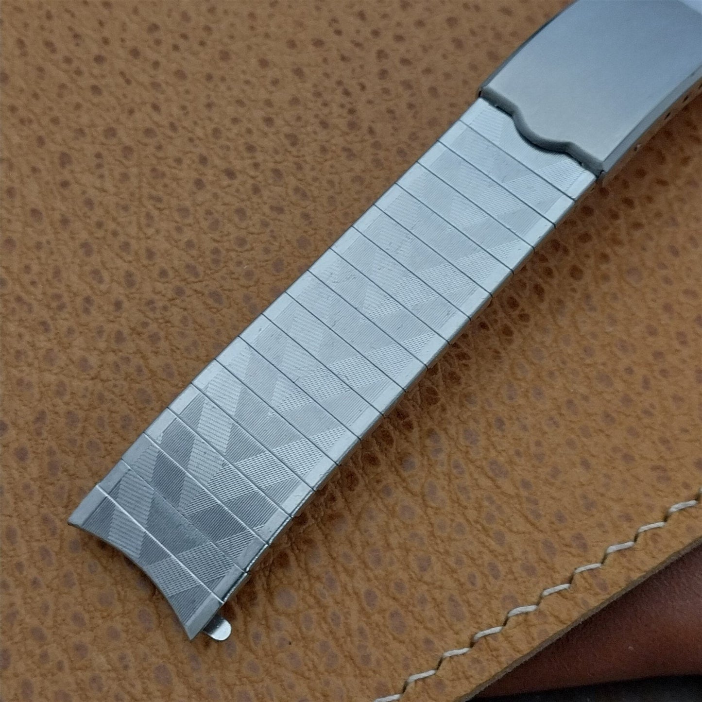 17.2mm 11/16" Stainless Steel Drema Unused nos Classic 1960s Vintage Watch Band