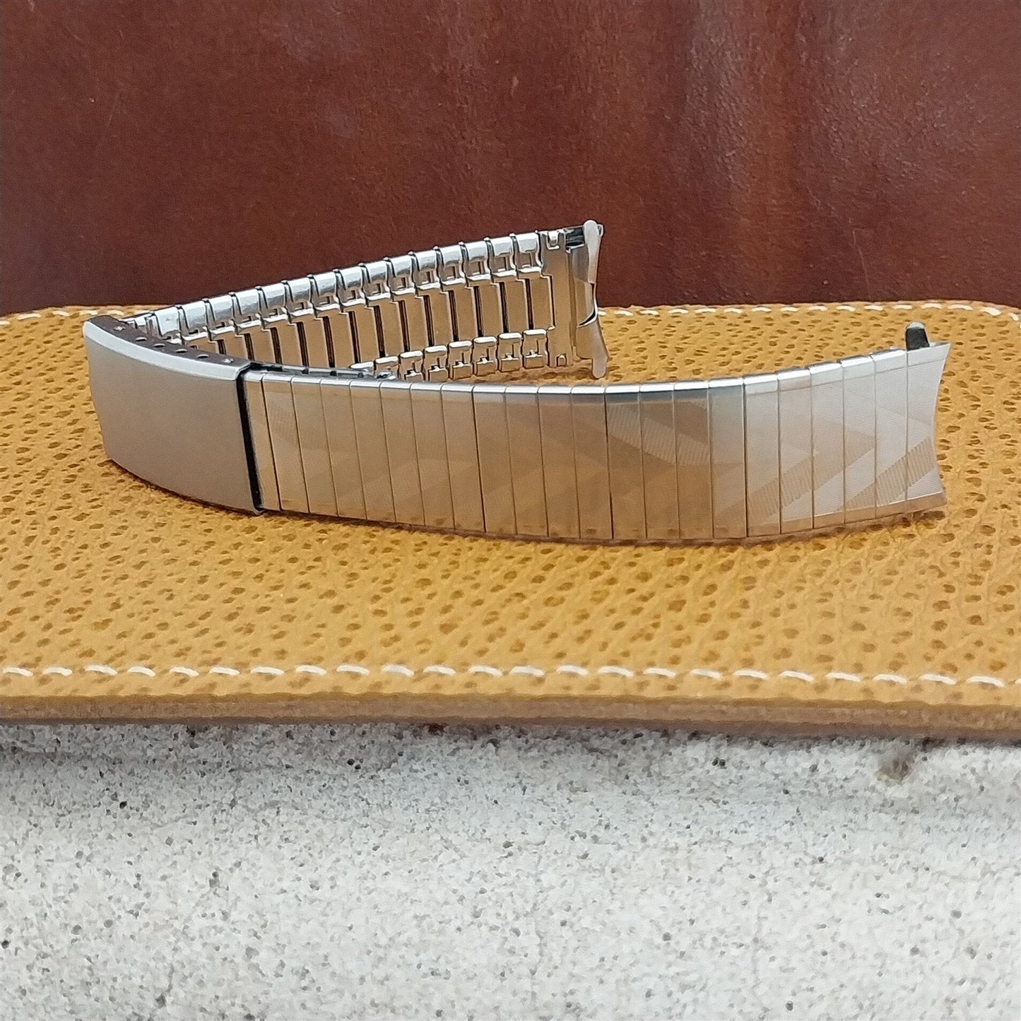 17.2mm 11/16" Stainless Steel Drema Unused nos Classic 1960s Vintage Watch Band