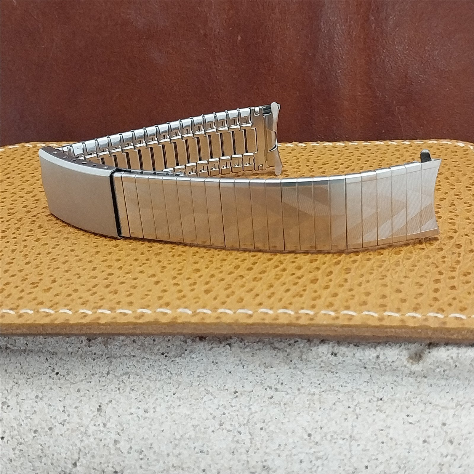 17.2mm 11/16" Stainless Steel Drema Unused nos Classic 1960s Vintage Watch Band