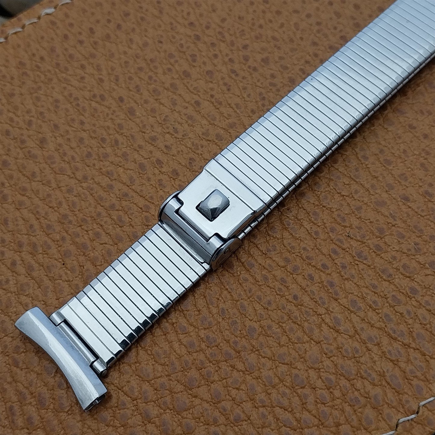 1950s Forstner Komfit Classic Stainless Steel nos Unused Vintage Watch Band