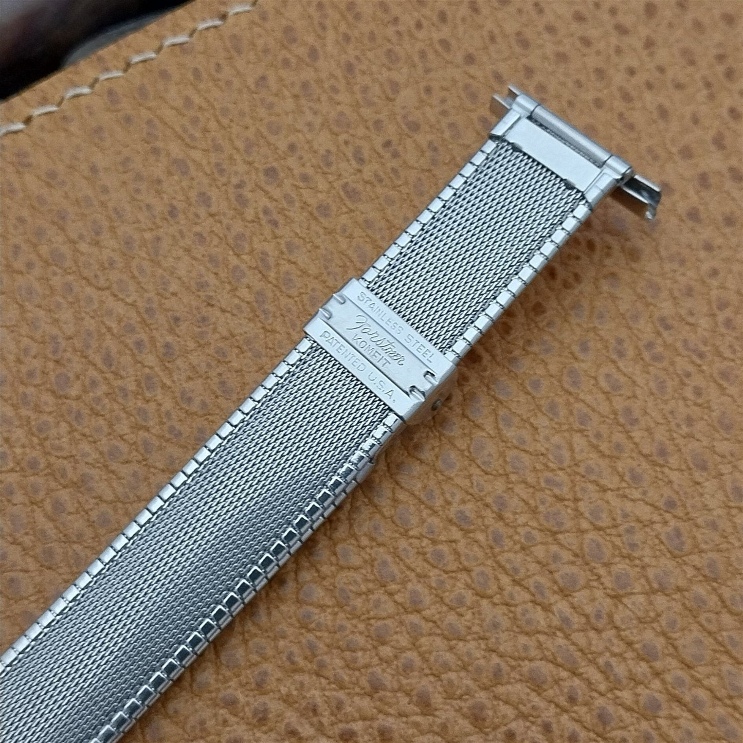 1950s Forstner Komfit Classic Stainless Steel nos Unused Vintage Watch Band