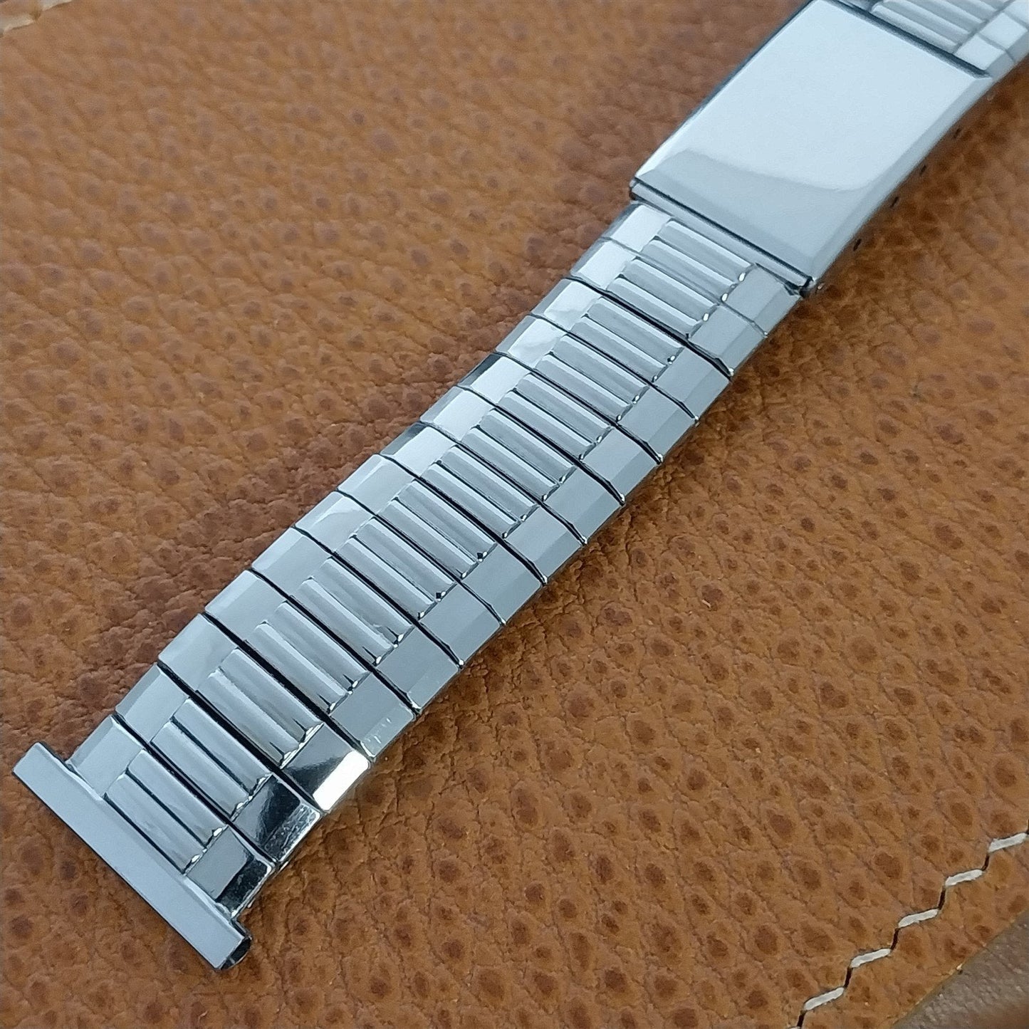 19mm 18mm 16mm 1950s Gemex The Captain Stainless Steel Unused Vintage Watch Band