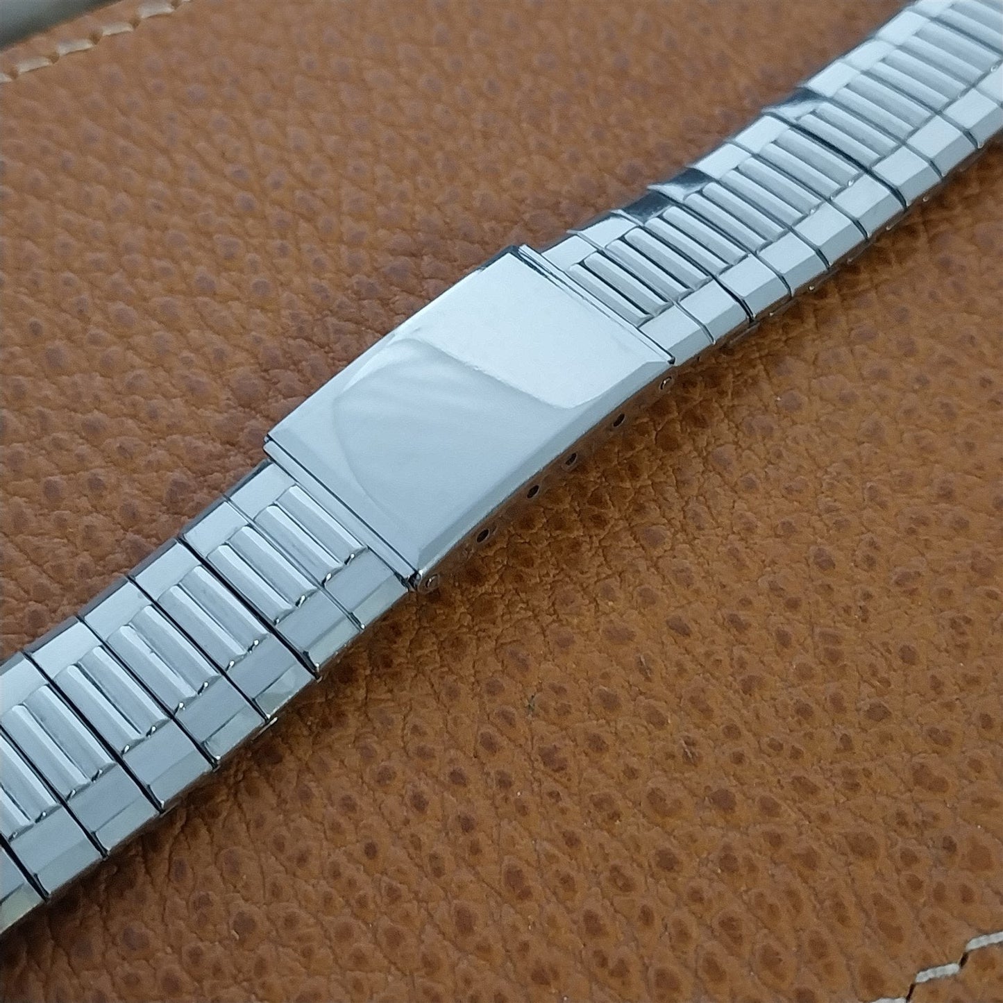 19mm 18mm 16mm 1950s Gemex The Captain Stainless Steel Unused Vintage Watch Band