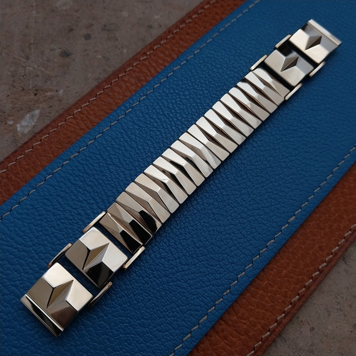 5/8" 1956 Flex-Let Director Gold-Filled nos Vintage Watch Band