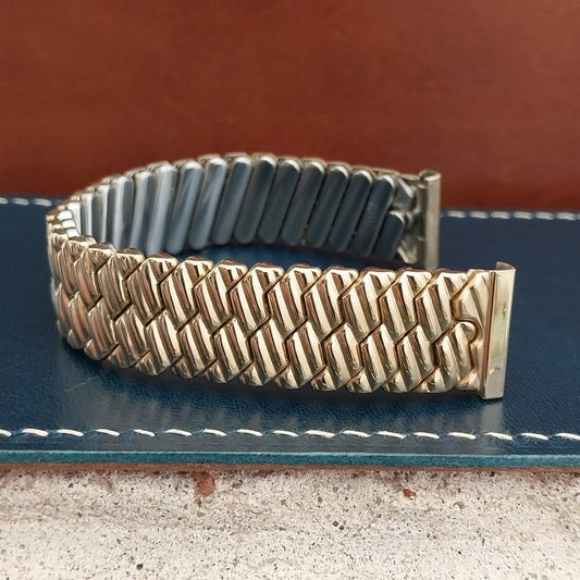 1940s Vintage Gold-Filled nos 1950s Drema USA Classic Stretch Unused Watch Band
