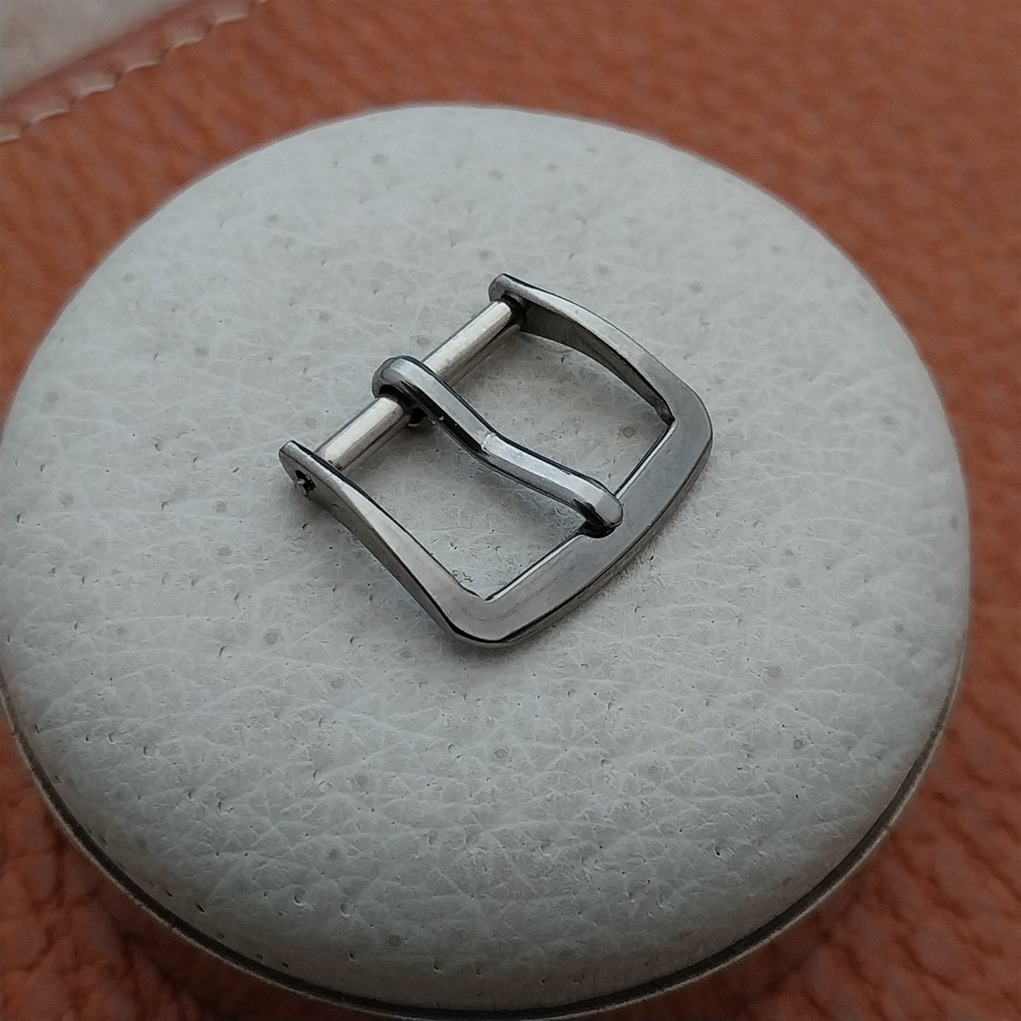 Vintage 13mm Stainless Steel nos Unused 1950s-1960s Classic Watch StrapBuckle