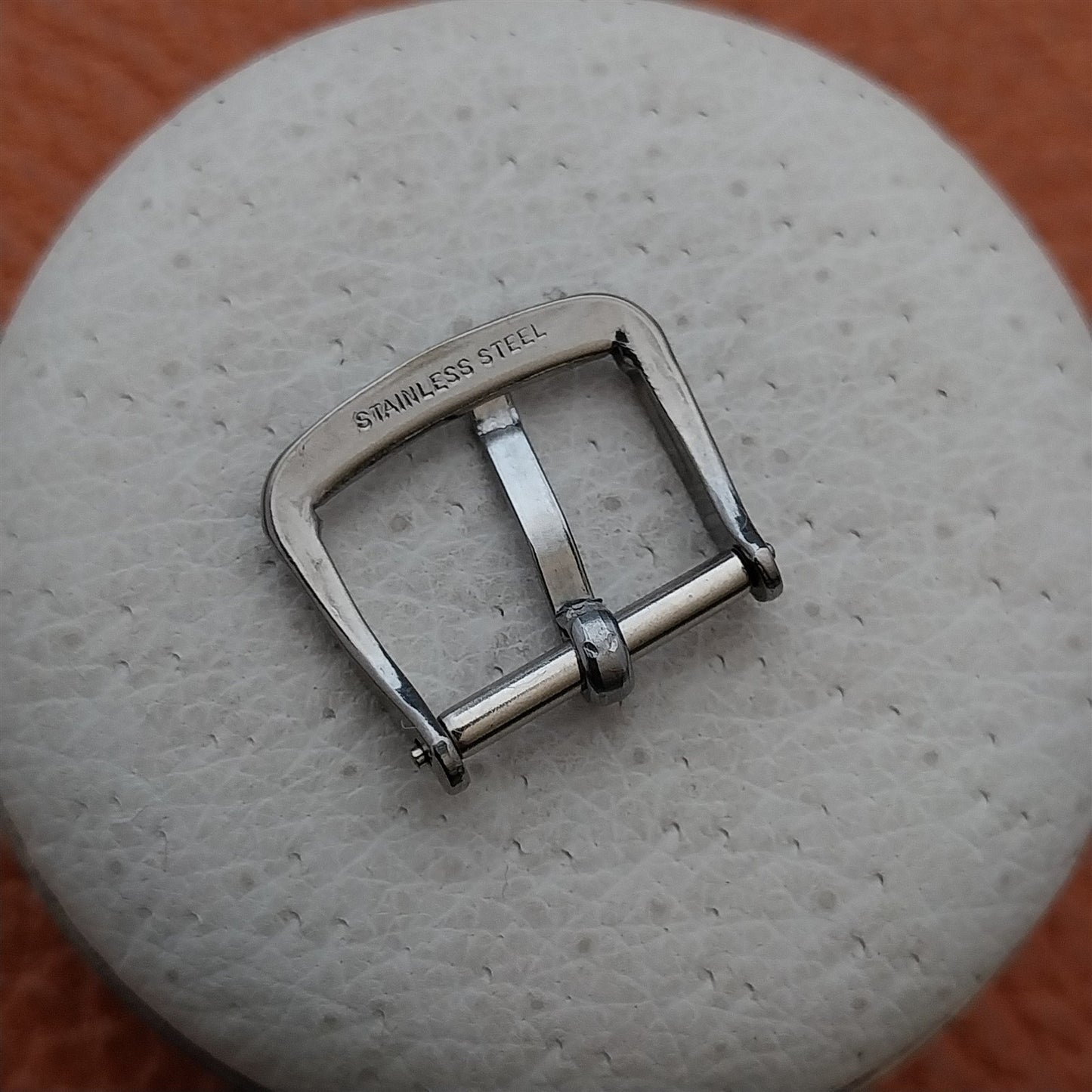 Vintage 13mm Stainless Steel nos Unused 1950s-1960s Classic Watch StrapBuckle
