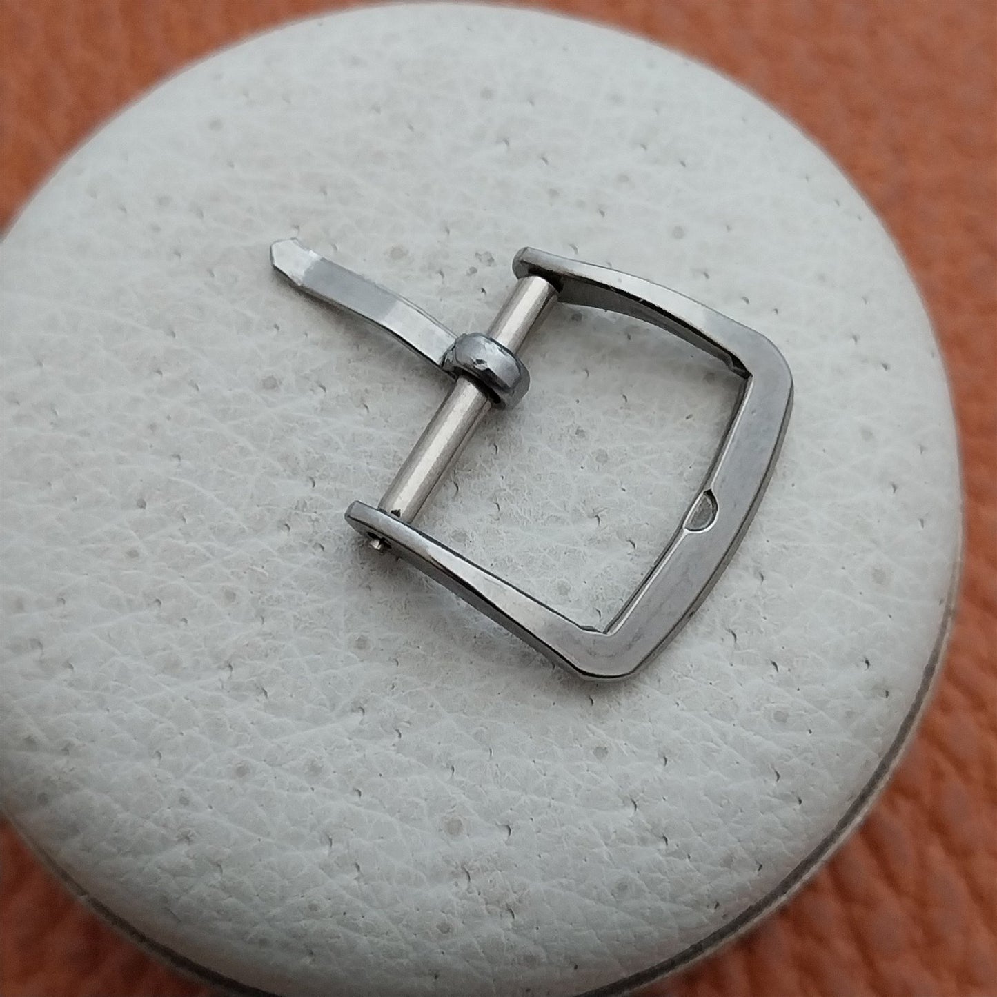 Vintage 13mm Stainless Steel nos Unused 1950s-1960s Classic Watch StrapBuckle
