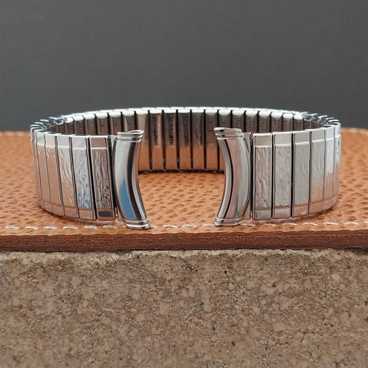 19mm 18mm 17mm Kreisler Stainless Steel Classic Stretch nos Vintage Watch Band