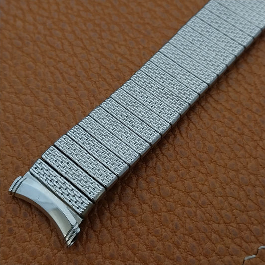 19mm 18mm 17mm Kreisler Stainless Steel Classic Unused 1960s Vintage Watch Band