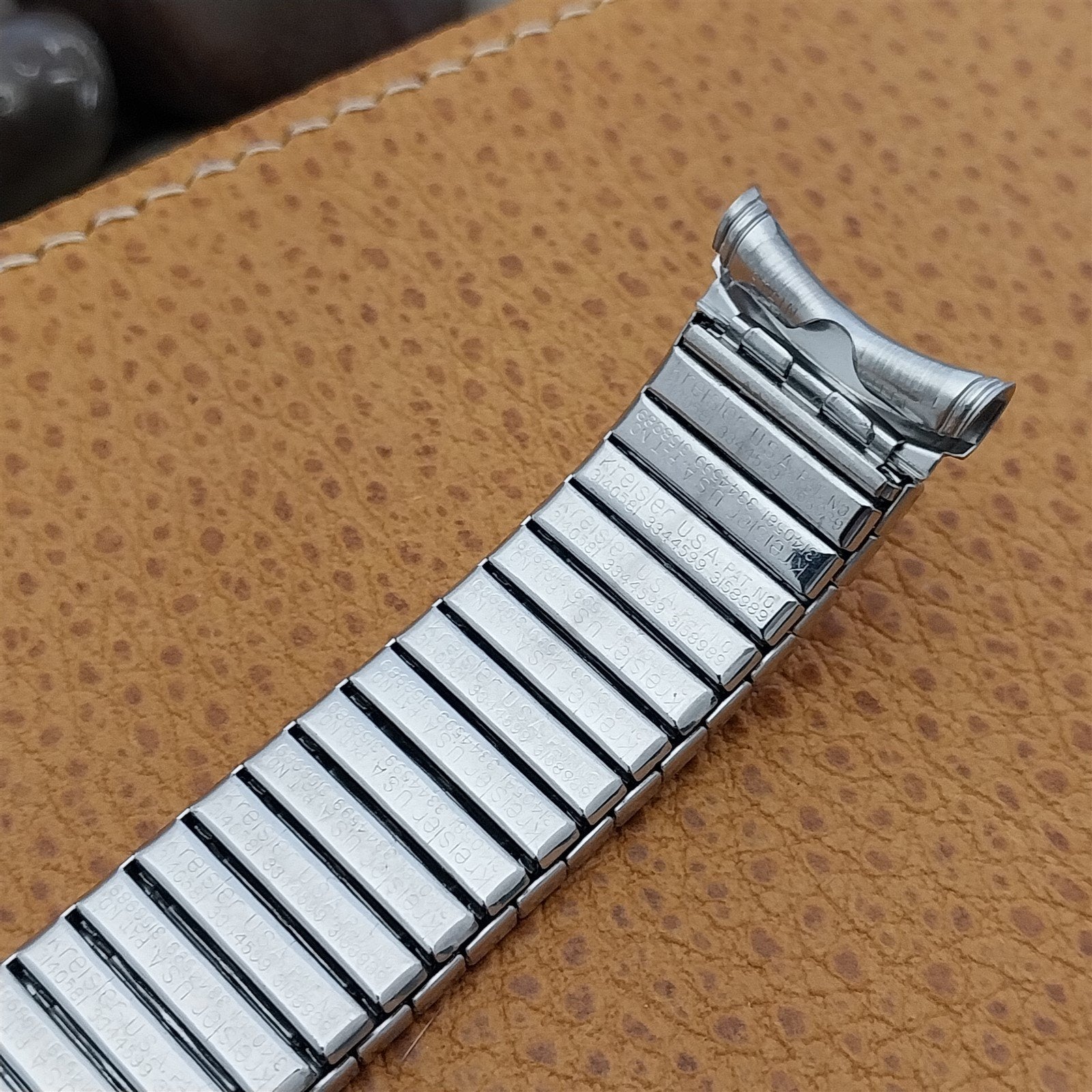 Kreisler 19mm 18mm 17mm Stainless Steel Classic Stretch 1960s Vintage Watch Band