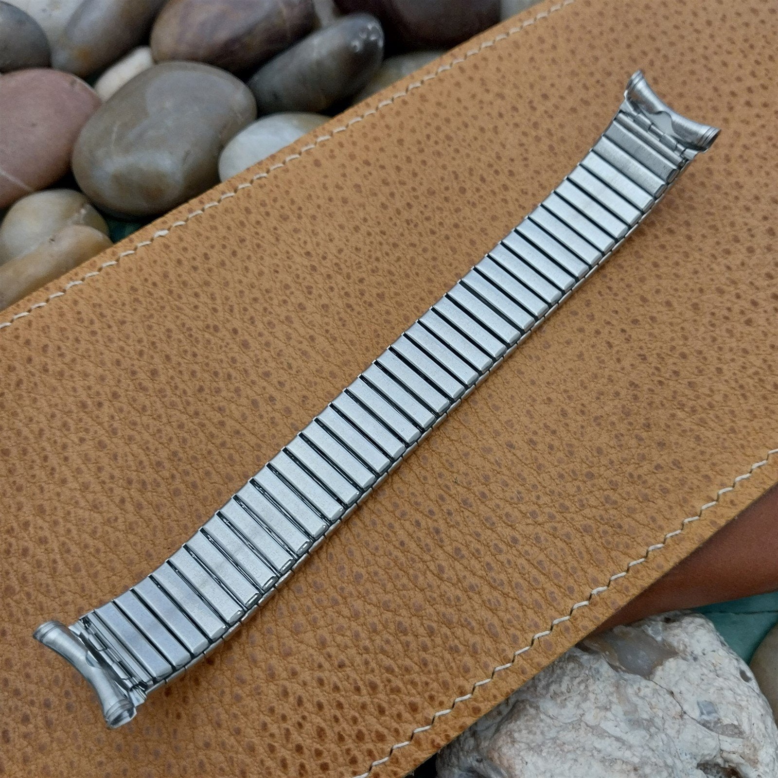 Kreisler 19mm 18mm 17mm Stainless Steel Classic Stretch 1960s Vintage Watch Band