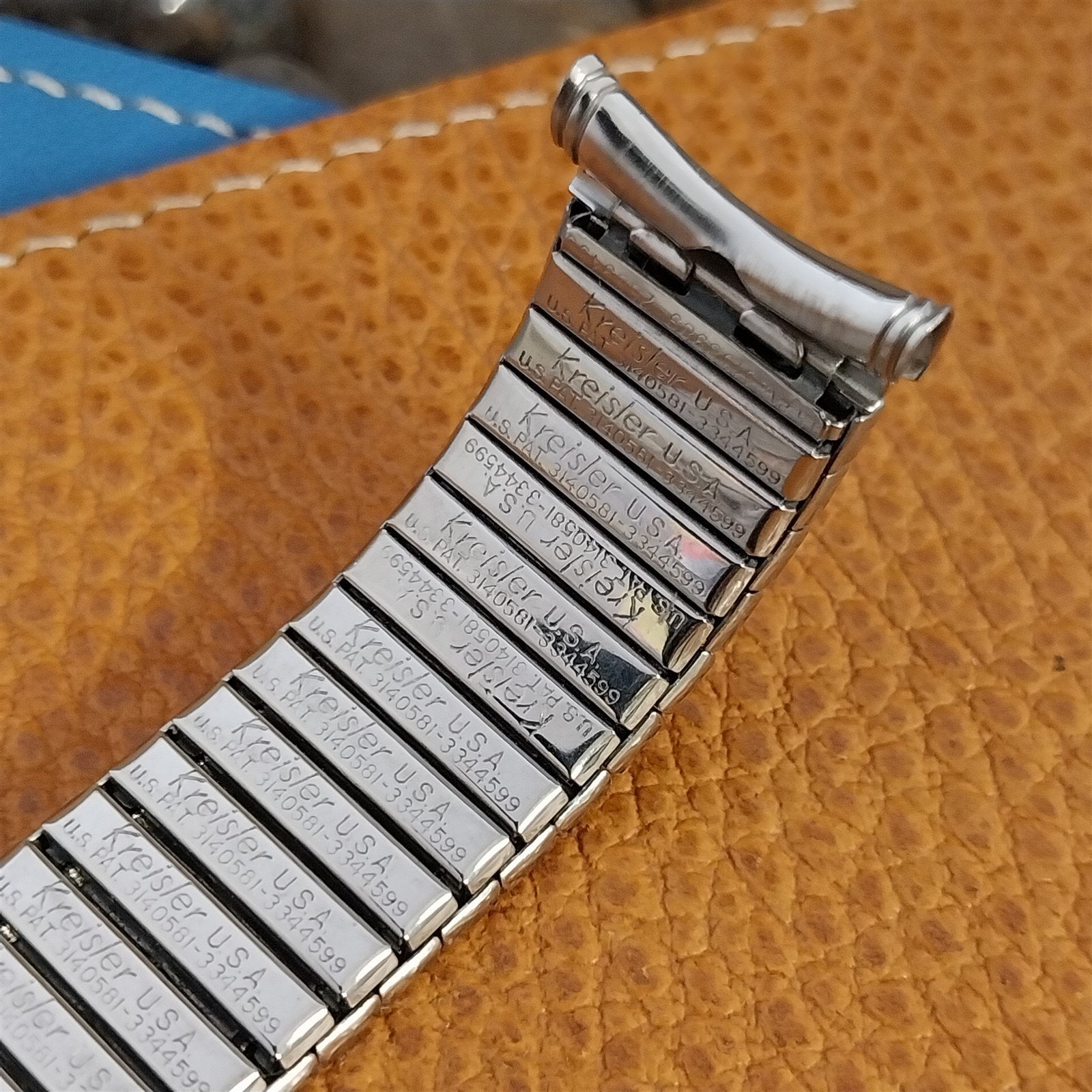 1960s Vintage Kreisler 19mm 18mm 17mm Stainless Steel Unused Classic Watch Band