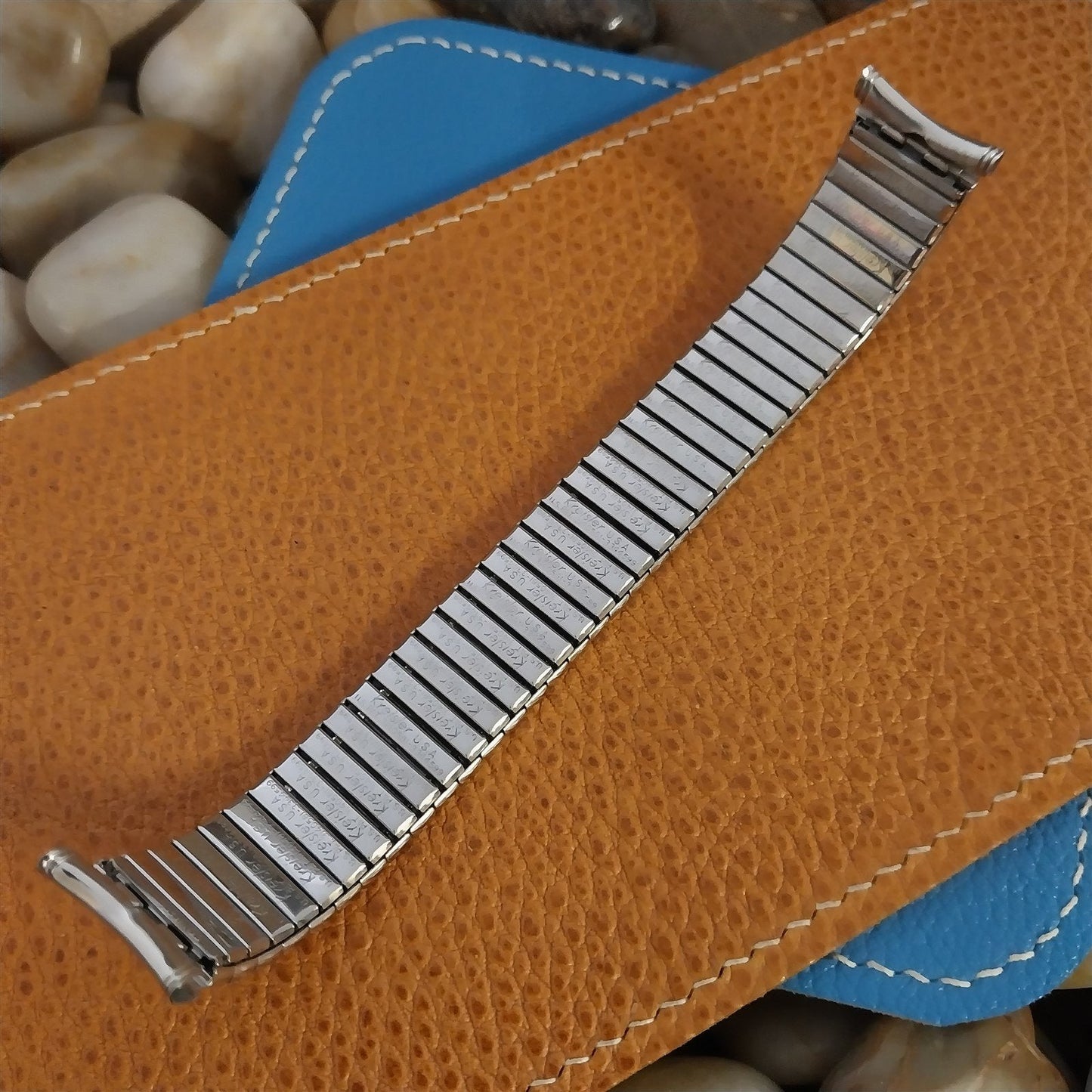 1960s Vintage Kreisler 19mm 18mm 17mm Stainless Steel Unused Classic Watch Band