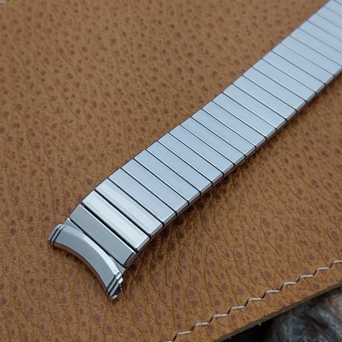 Kreisler 19mm 18mm 17mm Stainless Steel DuraFlex Classic 60s Vintage Watch Band