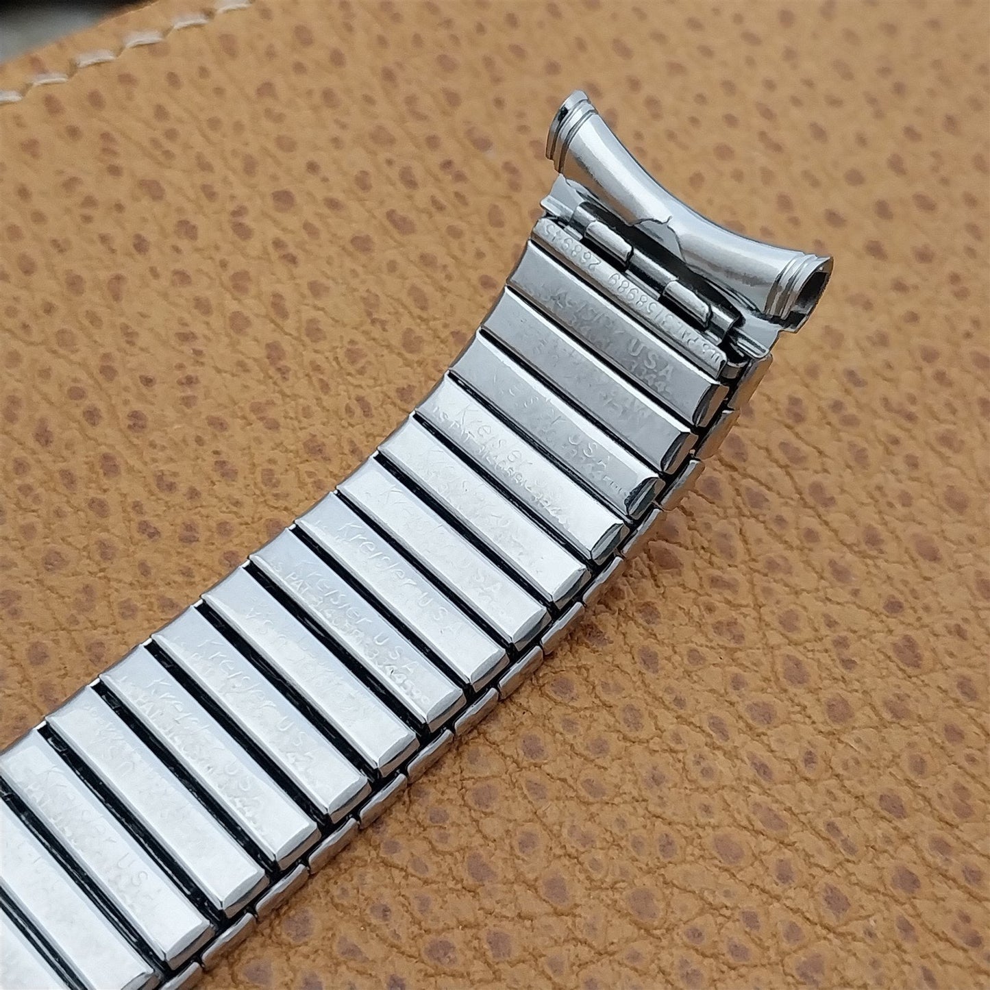 Kreisler 19mm 18mm 17mm Stainless Steel Long Classic 1960s Vintage Watch Band