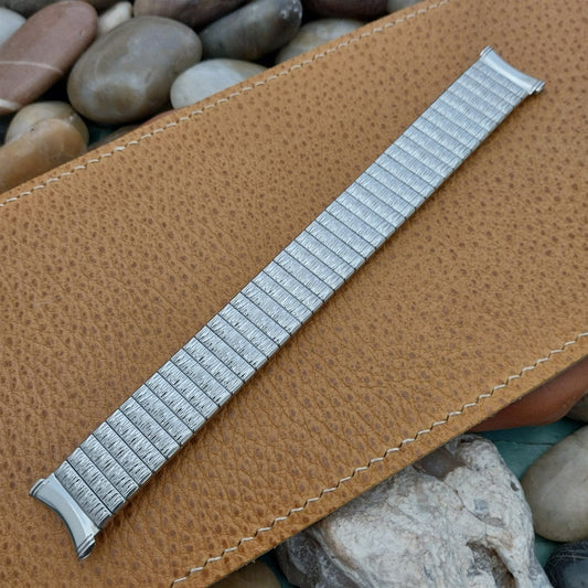 Kreisler 19mm 18mm 17mm Stainless Steel Long DuraFlex nos 60s Vintage Watch Band