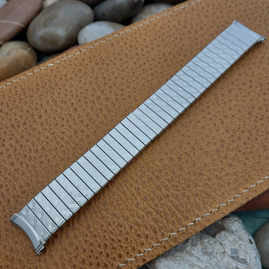 19mm 18mm 17mm Kreisler Stainless Steel Classic Unused 1960s Vintage Watch Band