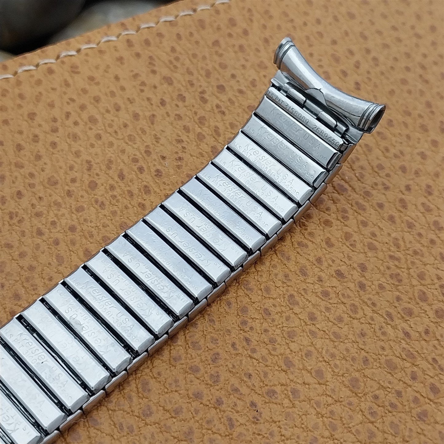 Vintage 1960s Kreisler 19mm 18mm 17mm Stainless Steel Unused Classic Watch Band