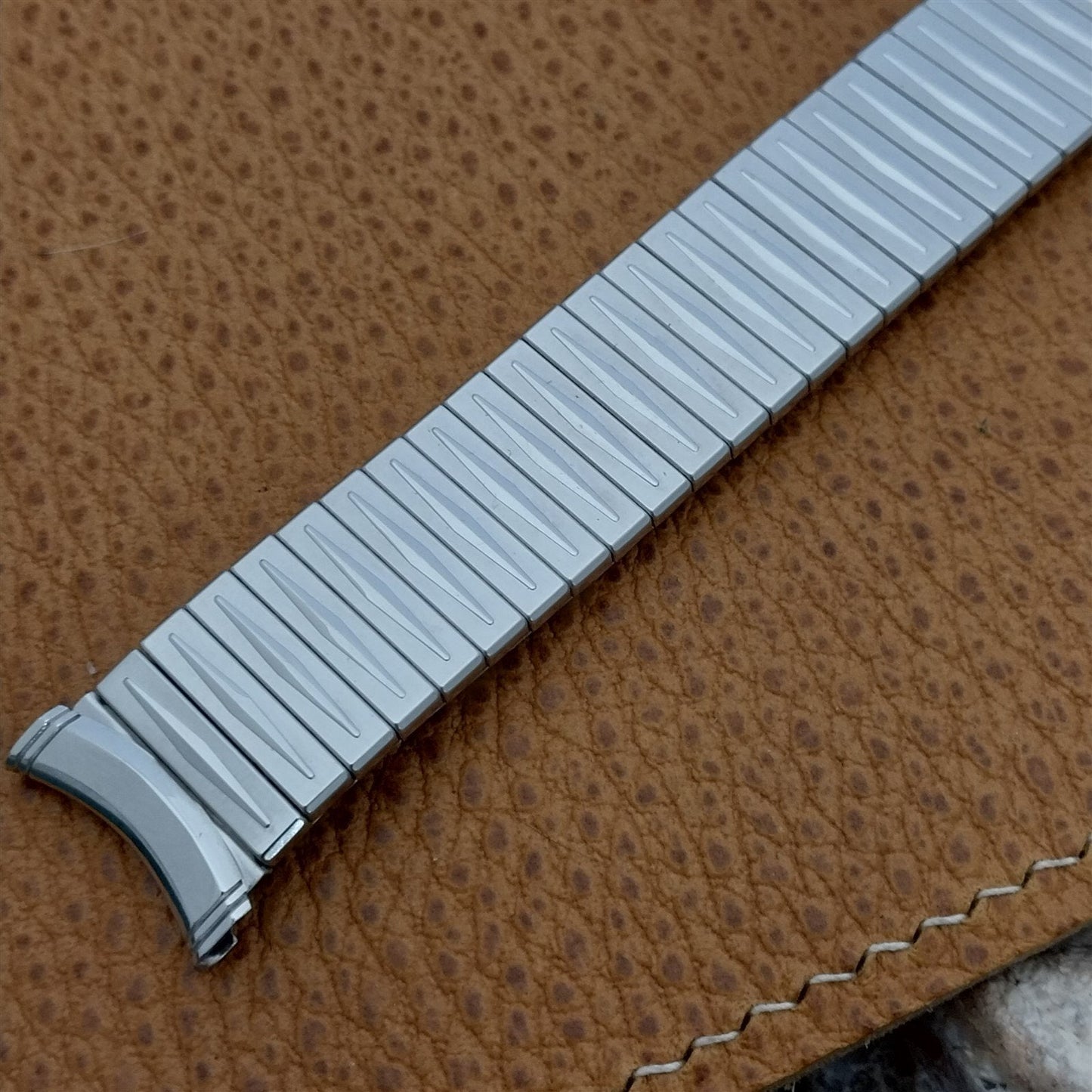 Kreisler 19mm 18mm 17mm 10k White Gold-Filled Classic 1960s Vintage Watch Band