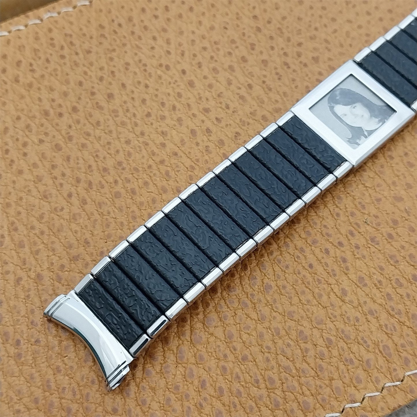 Kreisler 19mm 18mm 17mm Stainless Steel Photo DuraFlex 1969 Vintage Watch Band