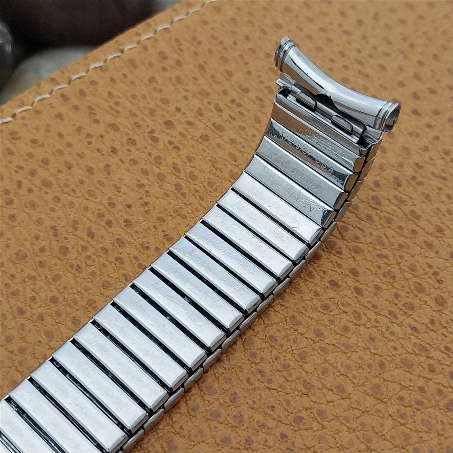 Kreisler 19mm 18mm 17mm Stainless Steel Classic Stretch 1960s Vintage Watch Band