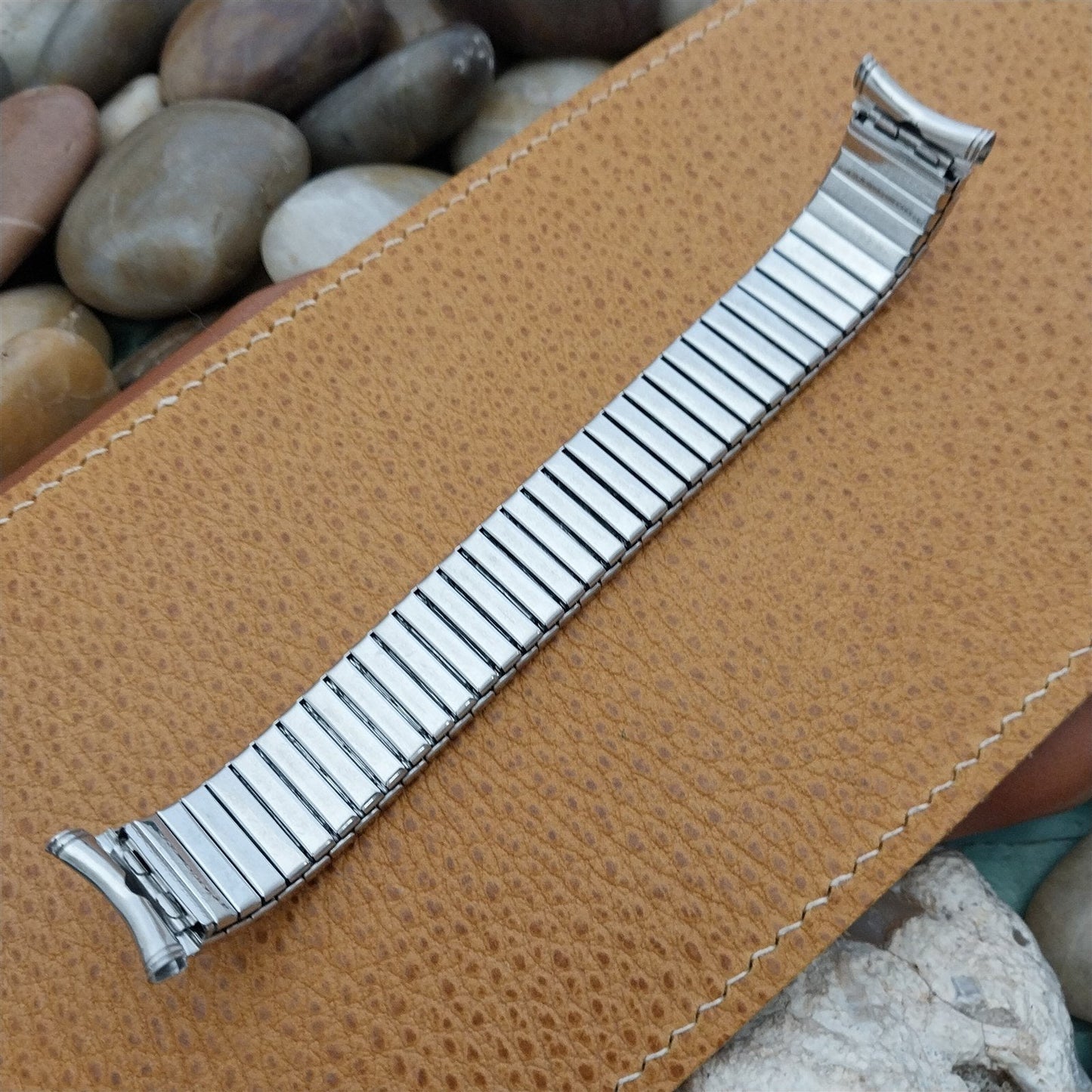 Kreisler 19mm 18mm 17mm Stainless Steel Classic Stretch 1960s Vintage Watch Band