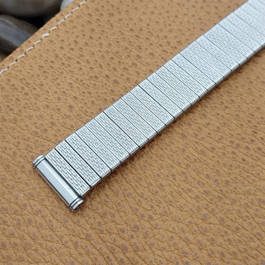 Kreisler 19mm 18mm 17mm Stainless Steel Stretch Unused 1960s Vintage Watch Band