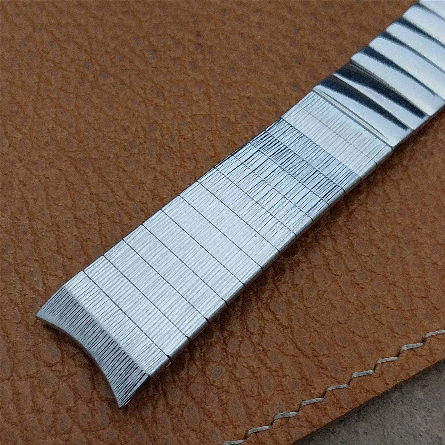 17.2mm 11/16 Stainless Steel nos Kreisler Stelux 1960s Vintage Watch Band