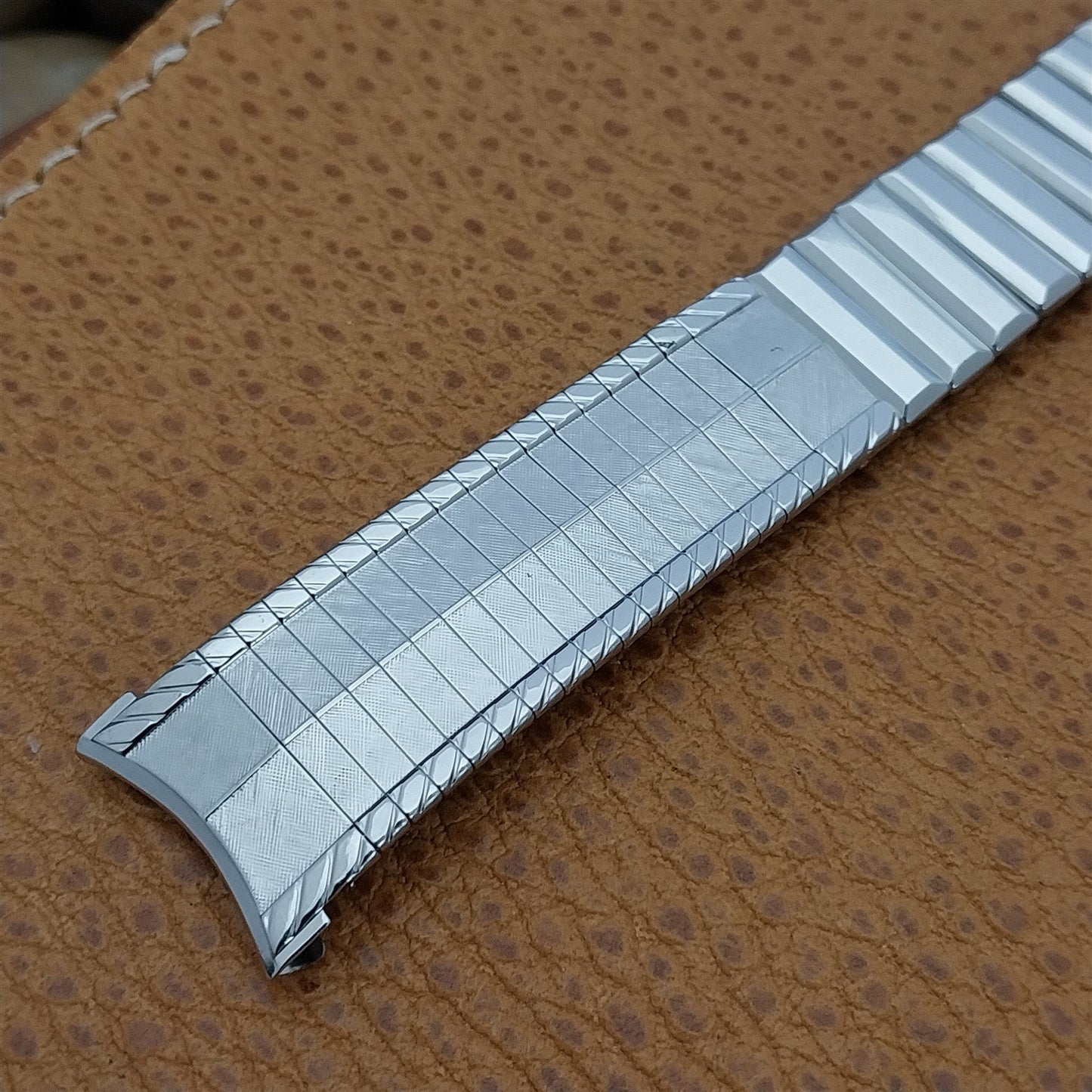 19mm 18mm Kreisler Stainless Steel nos Classic Unused 1960s Vintage Watch Band