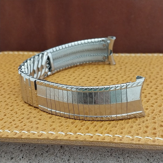 19mm 18mm Kreisler Stainless Steel nos Classic Unused 1960s Vintage Watch Band