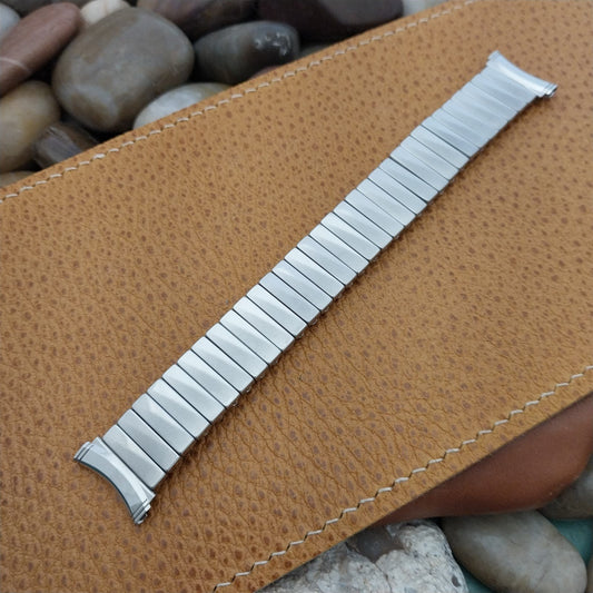 Kreisler 19mm 18mm 16mm Stainless Steel Stretch Unused 1960s Vintage Watch Band