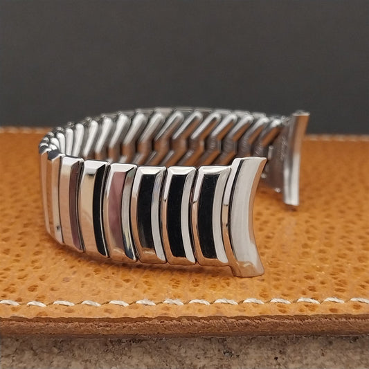 Kreisler Stainless Steel Short Unused 1950s Vintage Watch Band 19mm 18mm 16mm