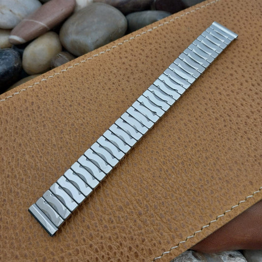 5/8" Kreisler USA Made Stainless Steel Unused Classic 1960s Vintage Watch Band