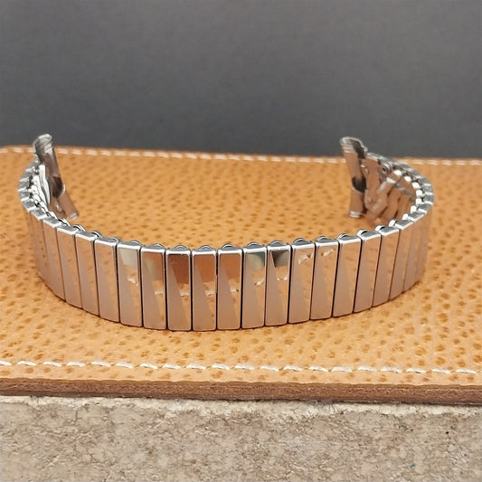 Kreisler USA Stainless Steel nos 1950s Vintage Watch Band 18mm 16mm 19mm