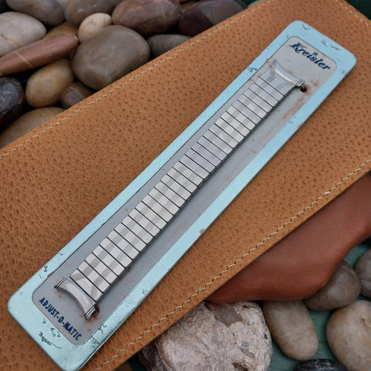 Vintage Kreisler USA Stainless Steel Expansion Unused 1960s Classic Watch Band