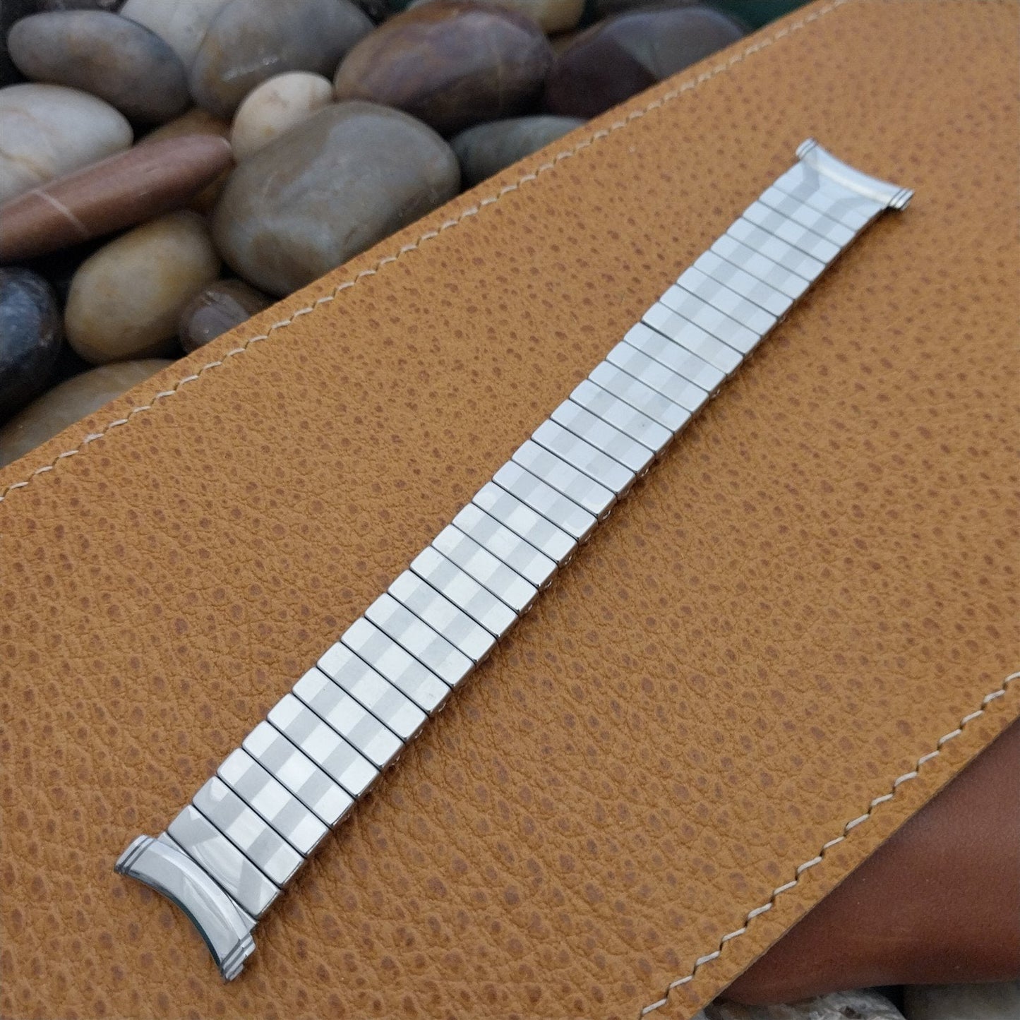 Vintage Kreisler USA Stainless Steel Expansion Unused 1960s Classic Watch Band